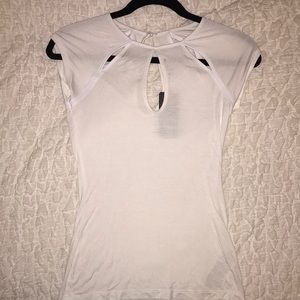 GUESS cutout T-shirt